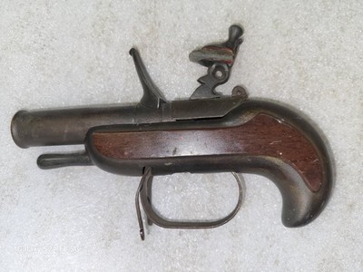 Vintage Dunhill Flintlock Table Lighter As Is For Parts