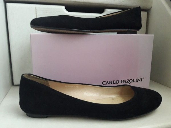 Women Carlo Pazolini Heels Black Suede 40