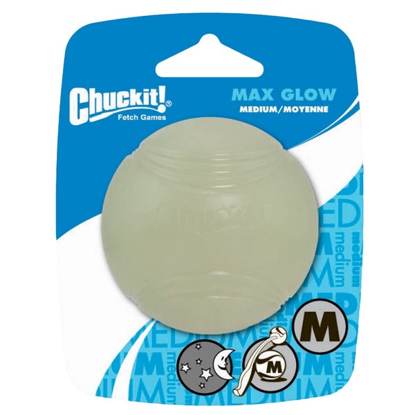 Chuckit! Max Glow Ball - Leuchtet Im Dunkeln - Verschiedene GrößEn-image