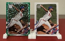 2021 Topps Series 2 - Green Foil Adonis Medina RC# 510 /499 & Base Card