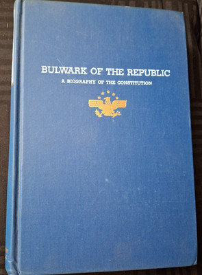 BULWARK OF THE REPUBLIC, Burton J. Hendrick 1ST EDITION 1937 HB, Illst. VGC