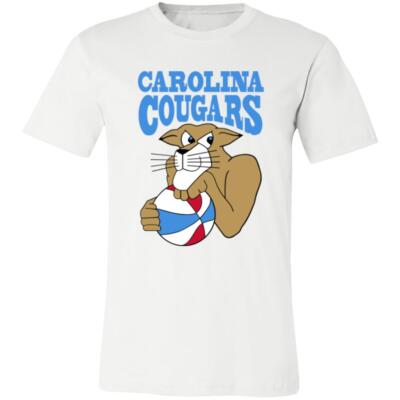 Carolina Cougars T-shirt Premium | ABA Basketball Team