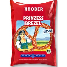 Huober Bio Pricesse Bretzel Croustillant Laugengebäck Avec Sésame
