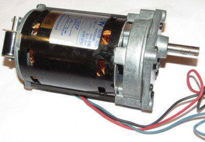 UNUSED VON WEISE GEAR MOTOR! NOS/115VAC/3/8'' SHAFT/1/12 HP/60RPM/MF-8/WITH LOCK