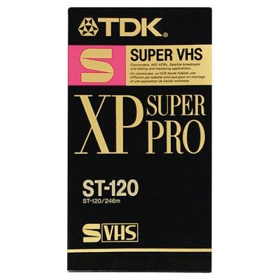 TDK-XP-Super-Pro-ST-120-VHS-Cassette-Discontinued-By-Manufacturer