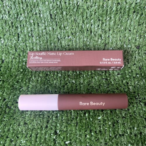 Rare Beauty By Selena Gomez Lip Soufflé Matte Cream Lipstick Thrilling .13OZ NWB
