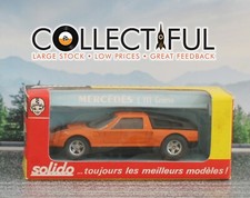 SOLIDO - #180 - MERCEDES C 111 - ORANGE & BLACK - DIECAST - IN ORIGINAL BOX🔥