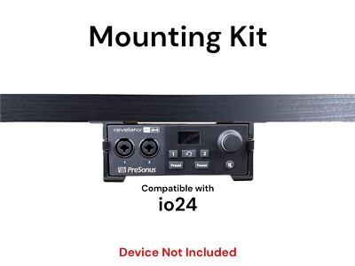Desk Mount Kit for PreSonus Revelator io24 - Under Desk Mount Brackets