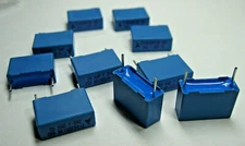 (10) Film Capacitor B32652A2222J 2000V .0022uF Metal Polypro EPCOS - OLD STOCK