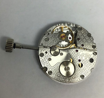 時計 Cartier ARGENT 925 Cartier Cal.430 MC Authentic Hand wind Movement Analog 18 Jewels