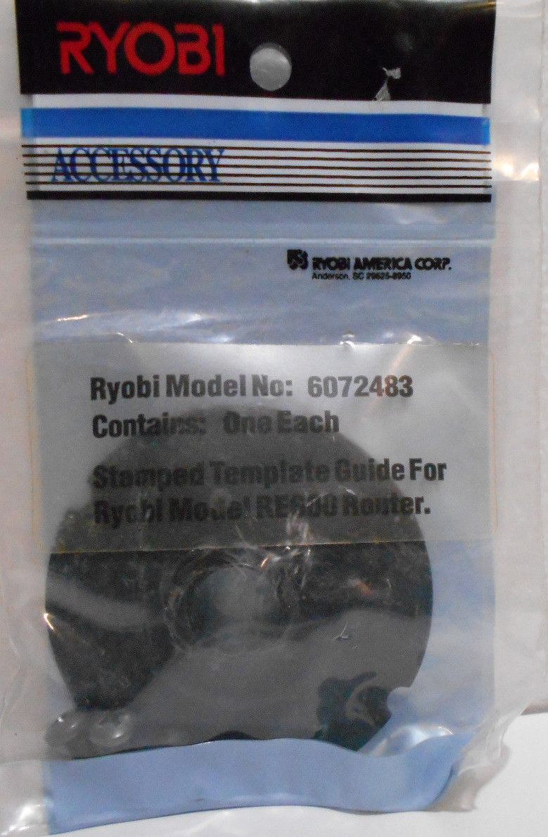 Ryobi 6072483 Router Stamped Template Guide for sale online | eBay