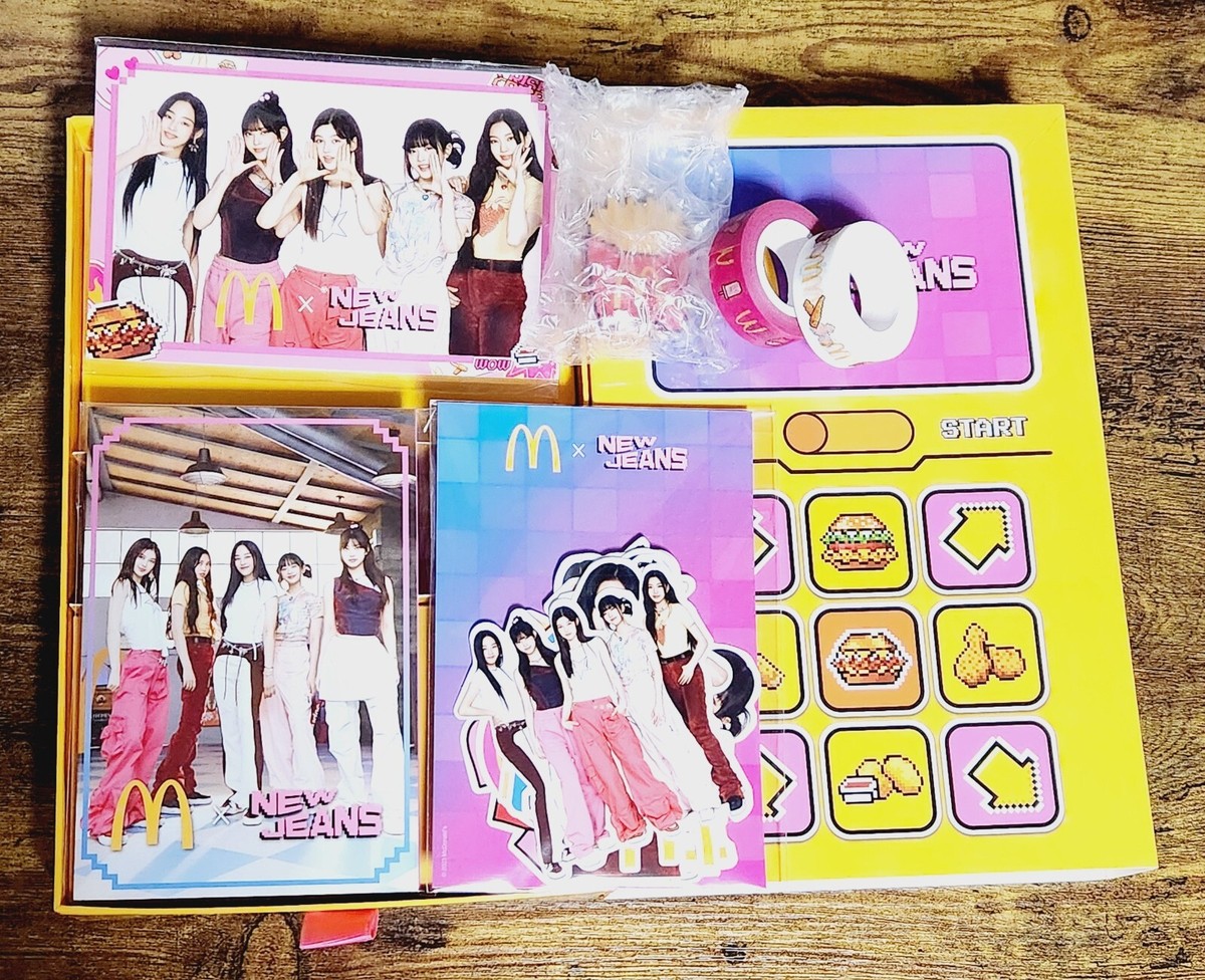 newjeans  マクドナルド Mcdonald ニュージーンズ NewJeans Mcdonalds Special Gift Set Collectors Kit / +