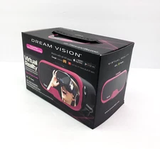 Dream Vision Black Pink Plug and Play Virtual Reality Smartphone Headset
