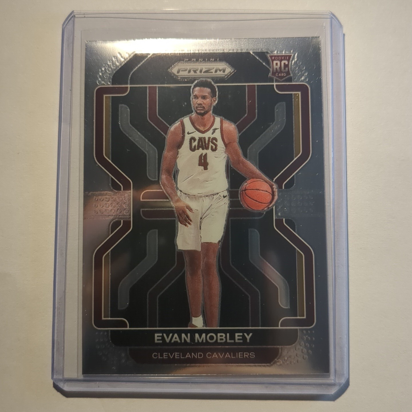 2021-22 Panini Prizm Evan Mobley RC Rookie #325 Cleveland Cavaliers Basketball