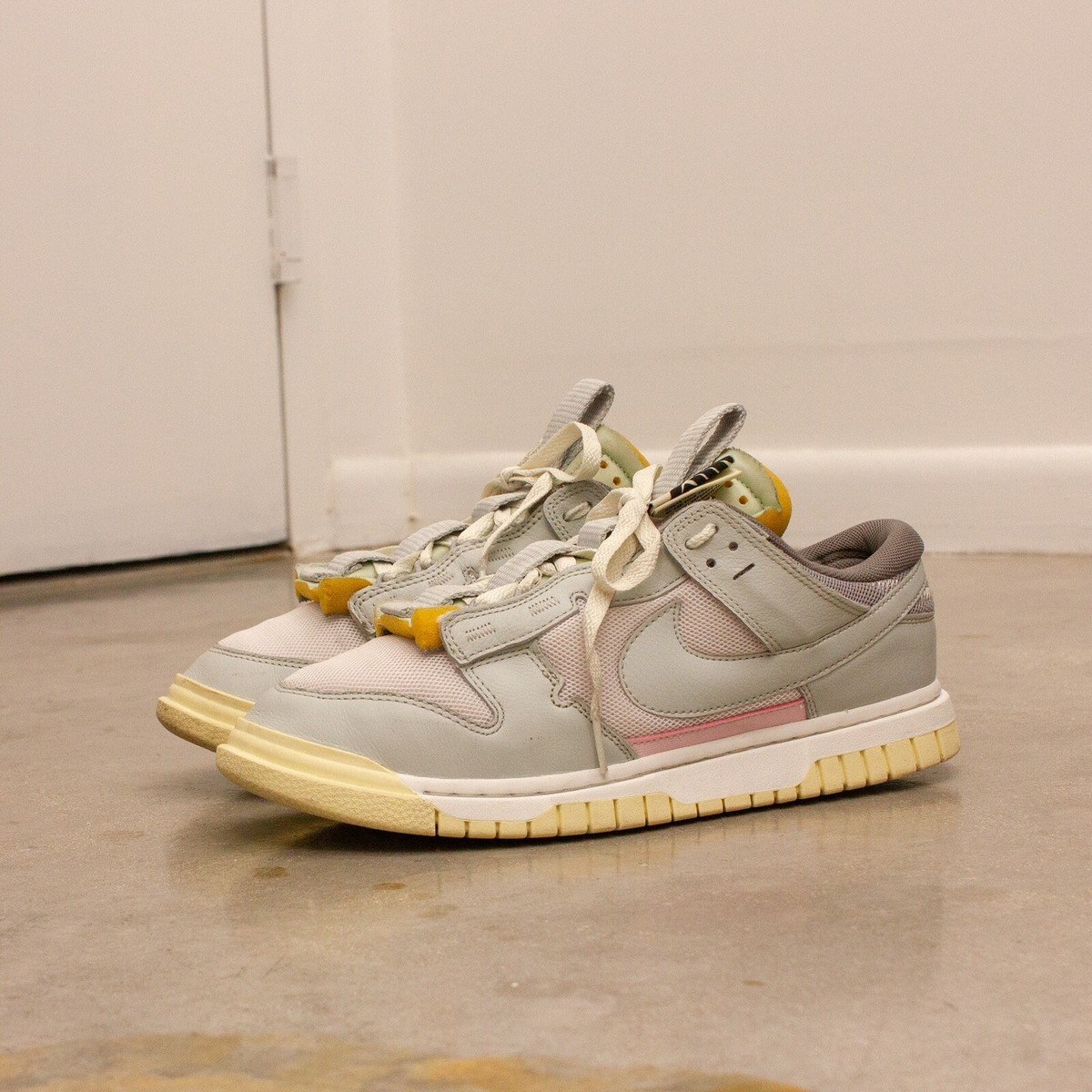 ★[NIKE]★Air Dunk Jumbo Sail Mint Foam★26~28.5 CM★ Nike Air Dunk Jumbo Shoes Sail Light Silver Mint Foam DV0821