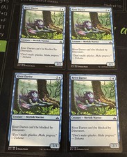 River Darter X4 Rivals of Ixalan Magic the Gathering MTG