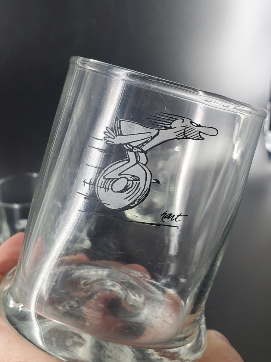 Set of 4 Vintage BC Comic Strip Cocktail Drinking Glasses, Johnny Hart |  eBay