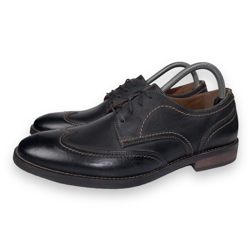 Johnston & Murphy Jarrell Budapester Oxford-Schuhe dunkelbraun 59-11821 Herren 9M - Bild 2 von 11