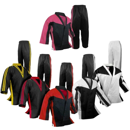 Karate Taekwondo Demo Team Uniform Gi Freestyle Competition Martial Arts Suits