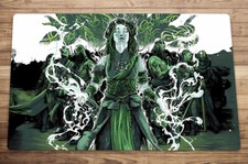 Esika, Dios del Árbol Juego de Cartas Coleccionables Magic The Gathering Alfombra de Juego TCG CCG Estera Bolsa Gratis