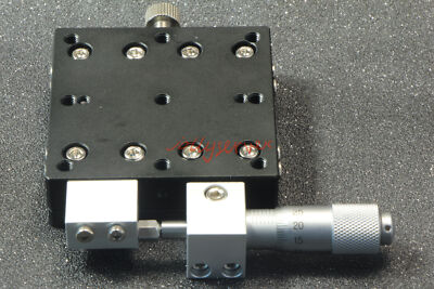 60 60mm X-Axis Links Schneide Plateau Manuell Linear Stage Schieberegler Lager