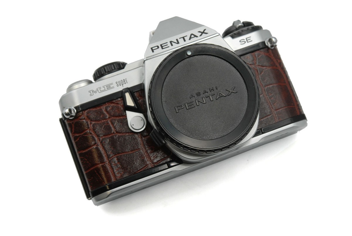 Pentax ME Super Replacement Cover - Recycled Leather - Crocodile