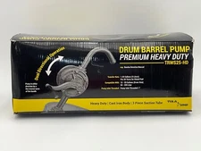 TierA Pump Premium Heavy Duty Drum Barrel Pump (Model TRWS25-HD).