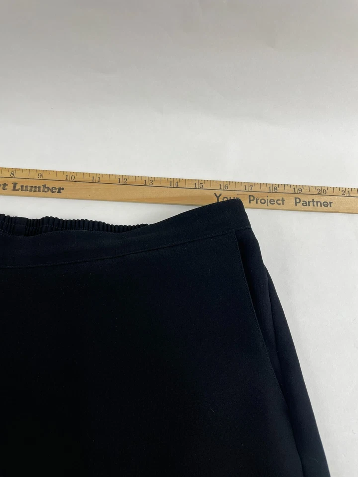 Alfred Dunner Pants Women's Size 16 Black Dress Pants Pull On High Rise Stretch - Image 3 of 4