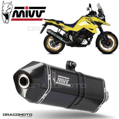 Exhaust SUZUKI DL V-STROM 1050 2022 2023 MIVV Speed Edge Black