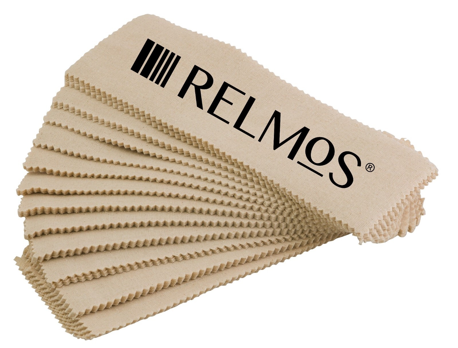 100 x Fabric Muslin Cotton Strips Wax Waxing Leg Body Woven Quality Professional 2