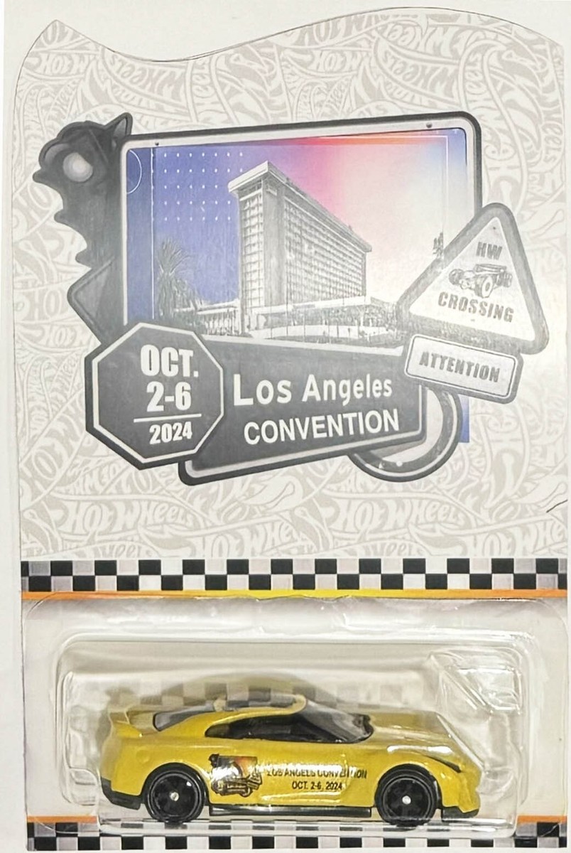 ミニカー Hotwheels LA convention Nissan skyline Nissan Skyline GT-R R34 Custom Hot Wheels 2024 Los Angeles