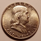 1950 FRANKLIN HALF DOLLAR CHOICE ABOUT UNCIRCULATED CH AU+ NICE ORIGINAL COIN