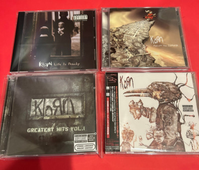 KORN -LIFE IS PEACHY FOLLOW THE LEADER HITS/ JAPAN EDITION RELEASE