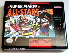 Super Mario All-Stars CASE ONLY Super Nintendo SNES Box BEST Quality Available