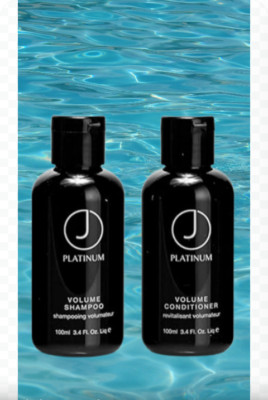 J Beverly Hills Platinum Volume Shampoo and Conditioner 3.4 oz 