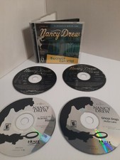 nancy drew pc games lot 4 disk total