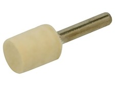 001236130 Schleifscheibe zum Polieren von Metallen Filz mit Stift ABRA BETA