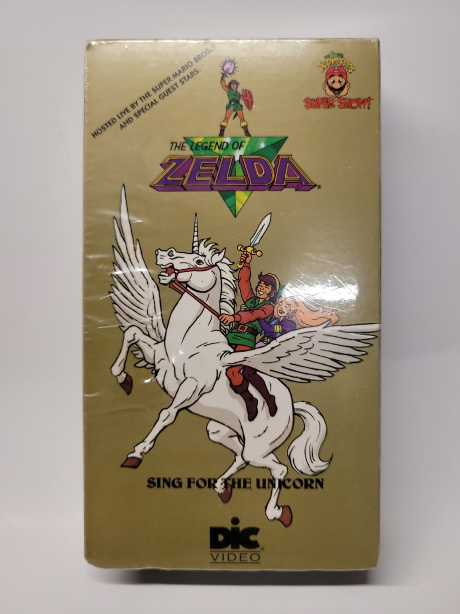 Legend of Zelda 2 - Sing for the Unicorn (VHS, 1989) for