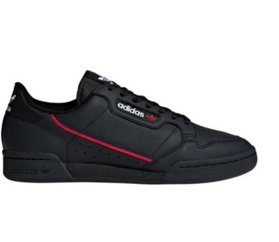 adidas originals continental 80's trainers in black b41672