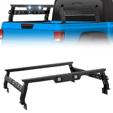 Universal Adjustable 14.5-17.3" High Truck Bed Racks For Tundra/Sierra/Tacoma/JT