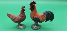 Figura Gallina Gallo Juguete Niño Regalo Plástico Figura Gallo Gallina Juguete 57
