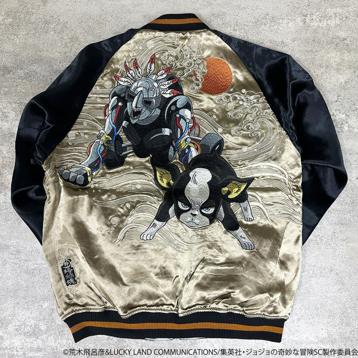 スカジャンReversiblesukajan JoJo's Bizarre Adventure x Karakuri Tamashii Diamond is