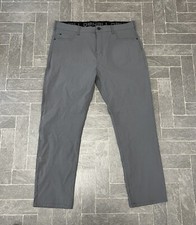 Denali Pants Men's 38x32 Gray Straight Fit Lightweight Stretch - Great Condition