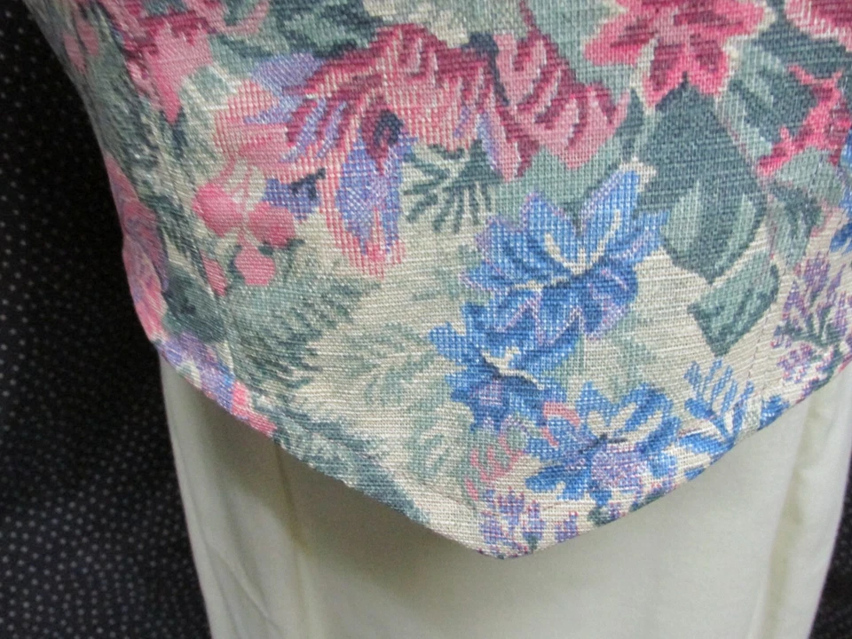 ""BUSTIER - DISEÑO TAPIZ FLORAL" - TIPO CORSÉ TRASERO CON CORDONES - NUEVO - XL Foto 2 de 3