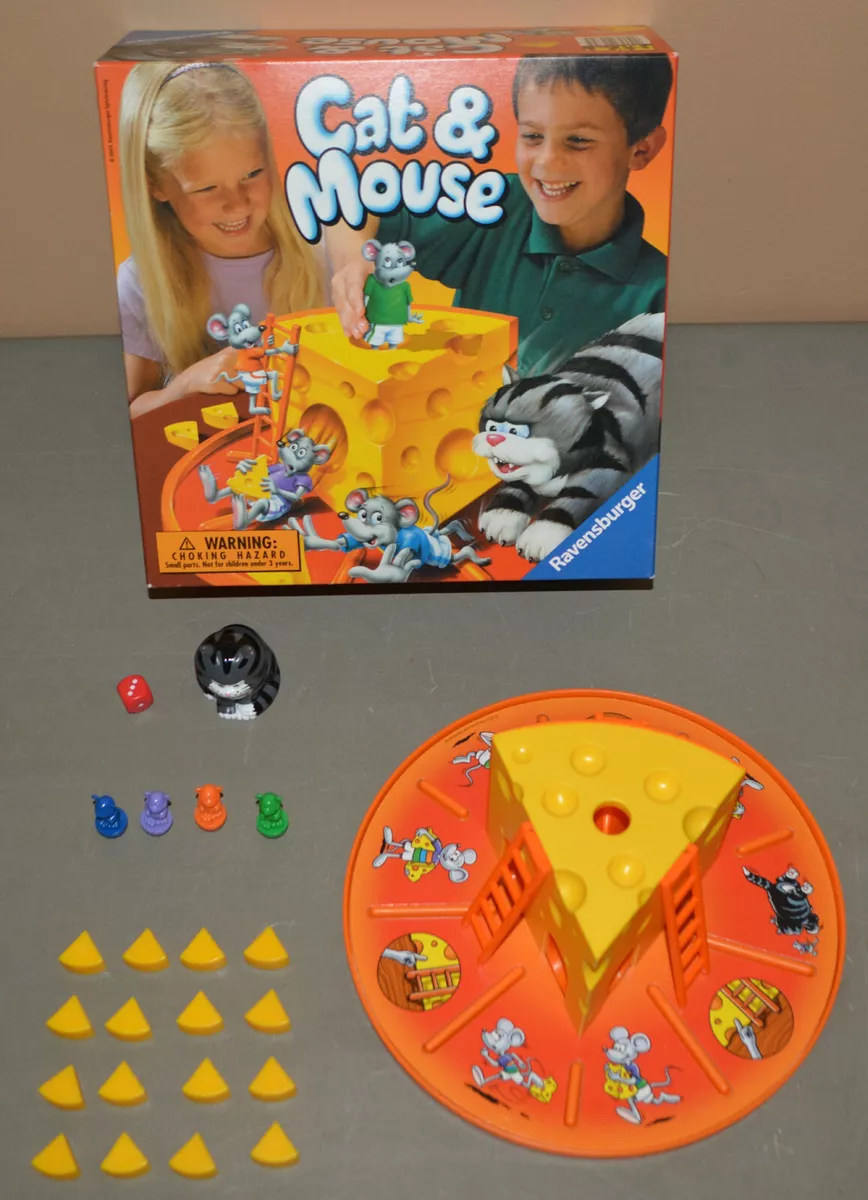 How To Play The Game Cat & Mouse Board Game, 2003 Ravensburger 