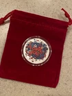 1 OZ COLORIZED LOVE PROOF .999 PURE - W/ RED GIFT BAG - GIFT OF LOVE ROUND AG