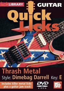 Guitar Quick Licks - Thrash Metal/Dimebag Darrell | DVD | Zustand gut