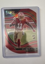 2020 Panini Select - Field Level Brandon Aiyuk #366 Red Prizm Die-Cut (RC)
