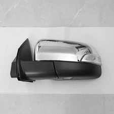 LEFT PASSENGER ELECTRIC WING MIRROR POWER FOLD CHROME FOR FORD RANGER 2011-2023