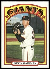 Kevin Gausman 2021 Topps Heritage #465 San Francisco Giants